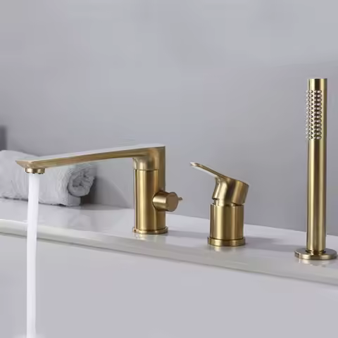 bathtub faucets waterfall faucet bath tub mixer deck mounted tub faucet bathroom mixer BF777