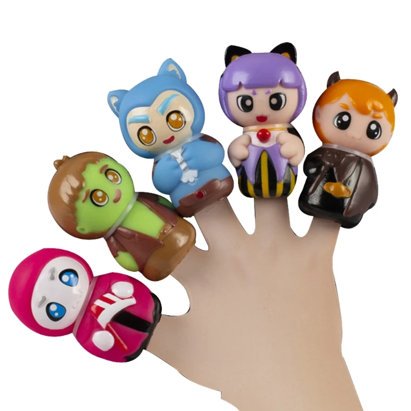 2024 New Gesture Finger Puppets for Kids Play on the Bed Kids Favourite Halloween Presents Kids Lovely Present