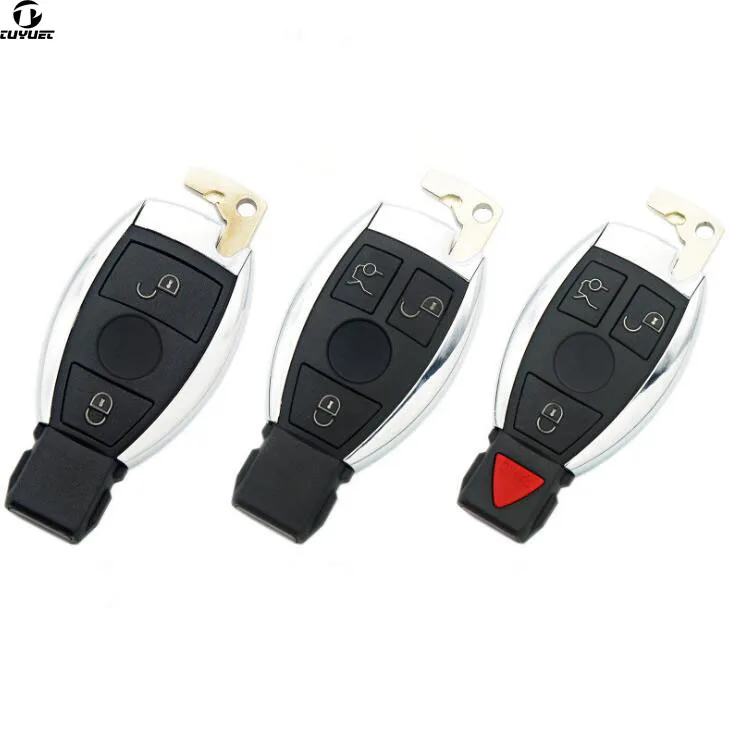 Smart Remote Key Shell für Mercedes Benz GL450 B180 GL450 G55AMG E260C200 Ersatz Auto Schlüssel Rohlinge Fall