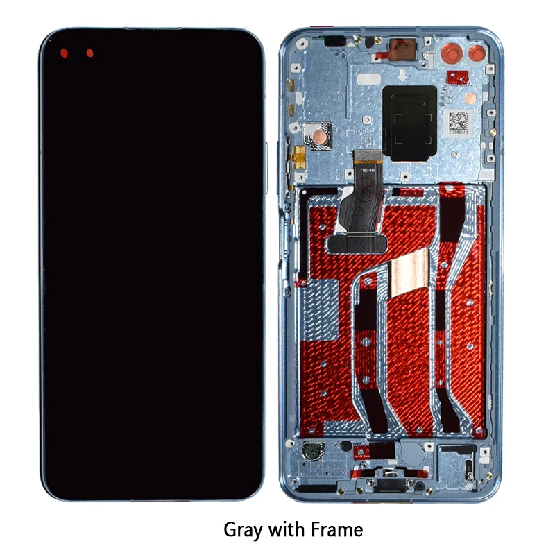 Original For Huawei View 30 Pro Global LCD Display Screen Touch Digitizer Assembly For 6.57‘’ Honor V30 Pro With Frame Replace