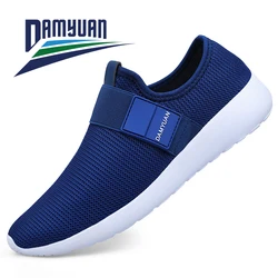 Damyuan 2020 New Fashion Autumn Shoes Men Flyweather Comfortables Keep Warm Non-leather Casual Lightweight Jogging winter Shoes