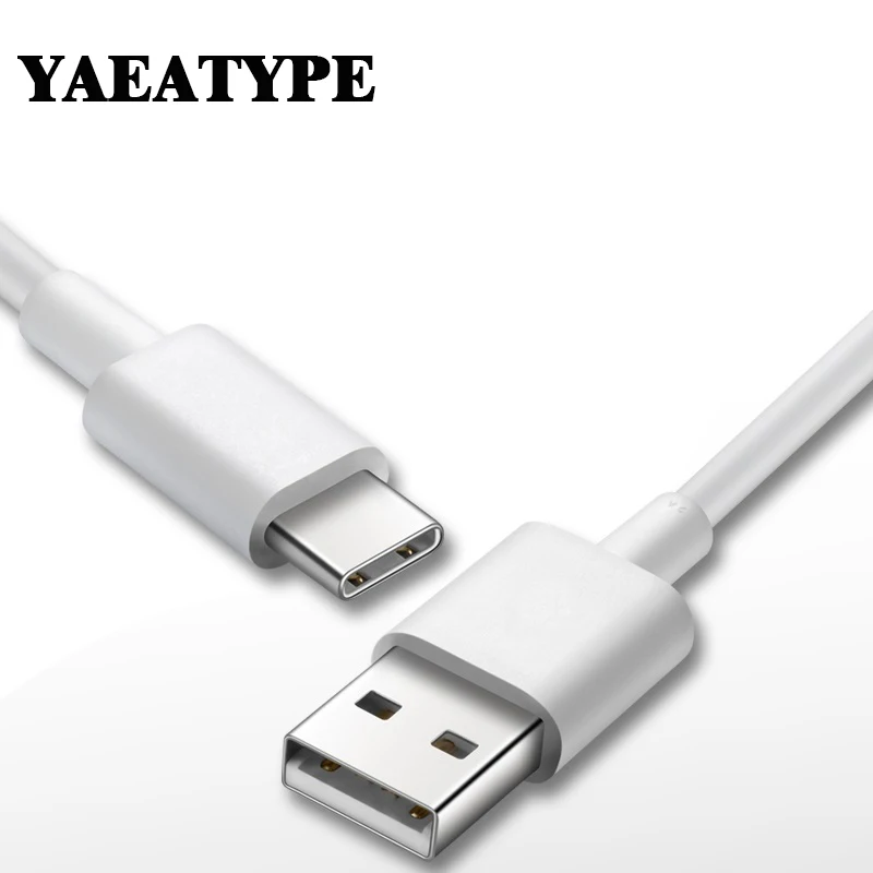 USB Type C Cable 1M Fast Charging For Samsung Huawei Xiaomi Oneplus USB C Charge Data Reversible 3A Mobile Phone Cable