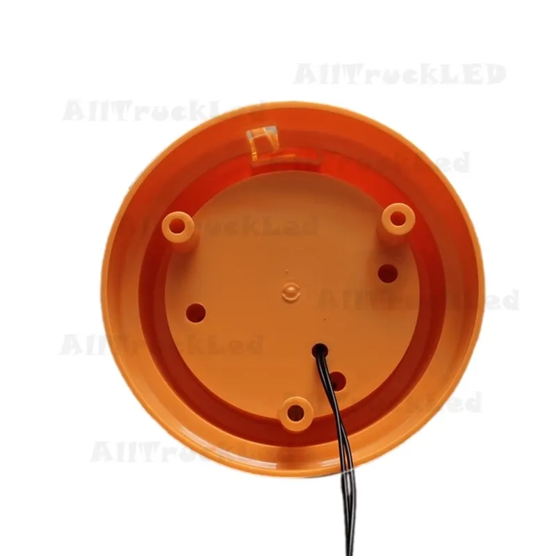 2x Amber Emergency Flash Strobe Truck Rotating Beacon Light truck flashing Roof lamp Top Lights for Benz truck For Volvo Scania
