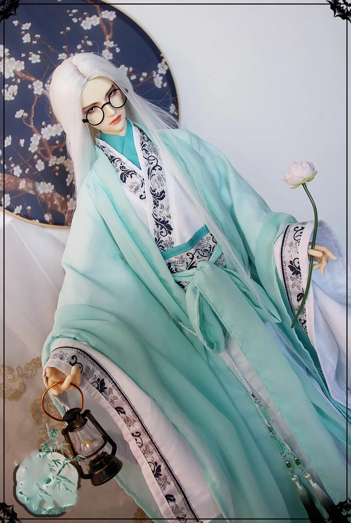 1/4 1/3 BJD Clothes Ancient Costume Chinese Hanfu Samurai Dress for BJD/SD MSD SD13 SSDF ID72 tall 80cm Strong Uncle Doll C0896