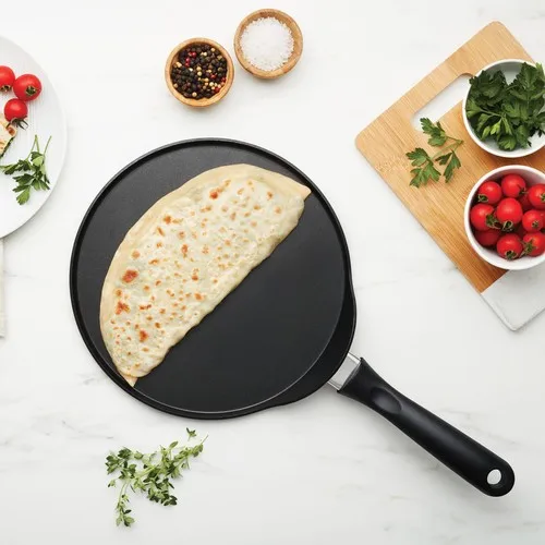 Roe Mutfaksever Black Waffle and Crepe Pan