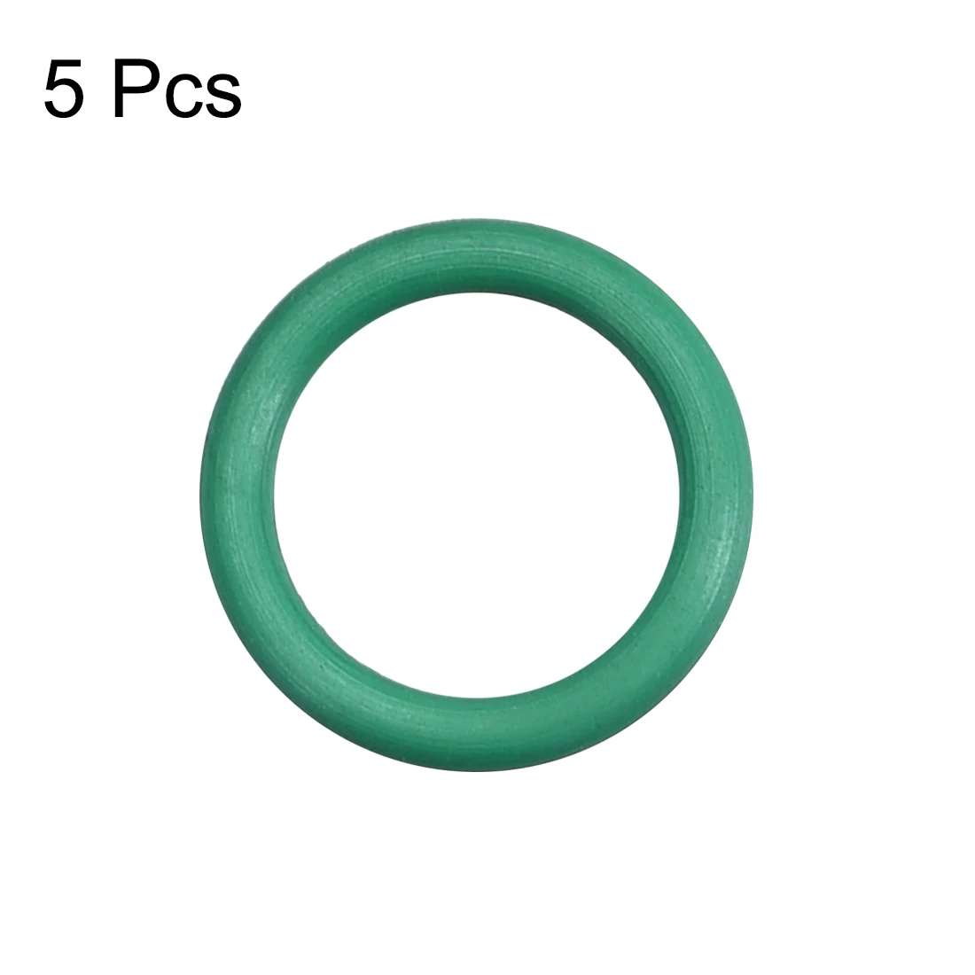 uxcell 5Pcs Fluorine Rubber O Rings, 11mm OD, 8mm Inner Diameter, 1.5mm Width, Seal Gasket Green Prevent leaks in machinery