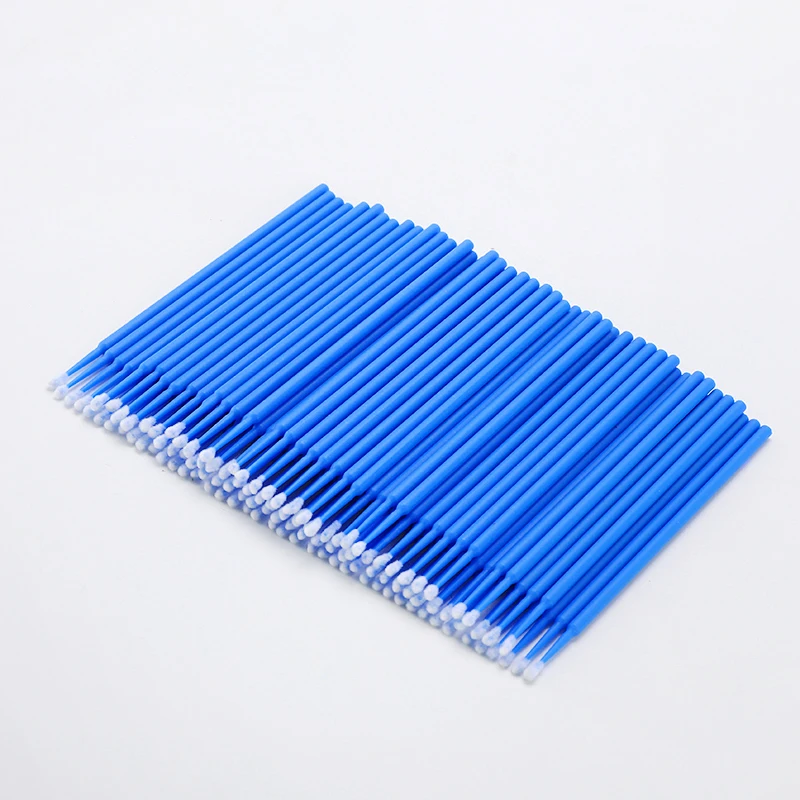 100PCS Tattoo Cotton Swab Lint Free Supplies Brush Microblading Micro Brushes Applicator Tattoo Accessories