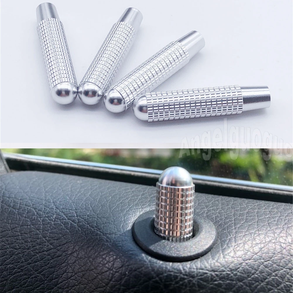 4 pcs Car modified door bolt lock pin auto door bolt for Mercedes Benz A /B / C /GLC/ GLE/ E ML GL GLK CLA GLA Class