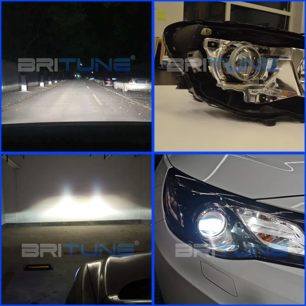 Headlight Lenses Bi-xenon Projector HID 3.0 Upgrade for Hella H7 D2S D2H Xenon Halogen LED Bulbs Tuning Car Accessories Style