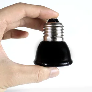 Infrared heating lamp for animals, ceramic issuing, heat lamp, pet brooder, chickens, reptile, 110V, 220V, 25 W, 50 W, 75 W, 100W, E27, 1pc 10 Main Sales Lamping Heating - №9