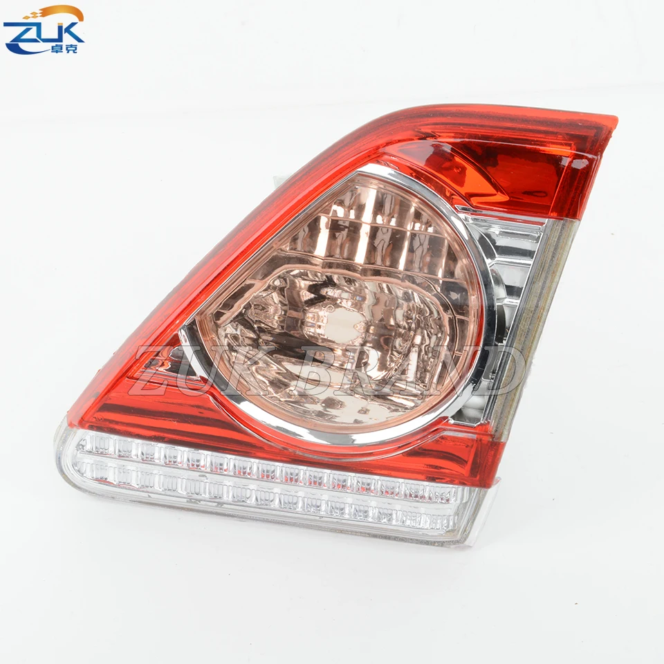 ZUK Car Rear Bumper Inner Taillight Trunk Lid Tail Light Back Up Lamp For TOYOTA COROLLA 2010 2011 2012 2013 GL GL-i GLX GLX-i