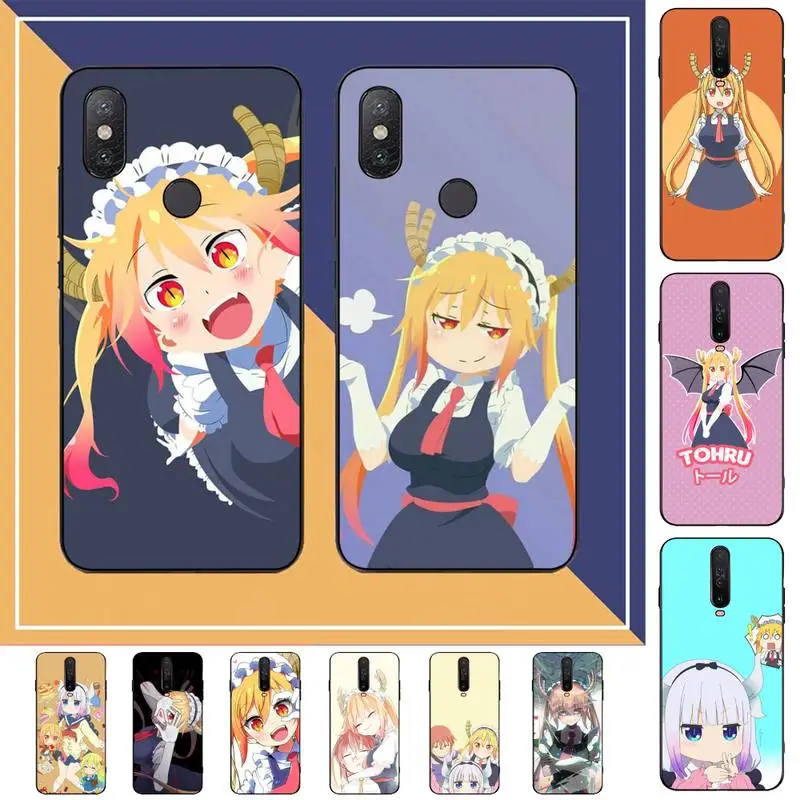 Miss Kobayashis Dragon Maid Anime Phone Case for Redmi Note 8 7 9 4 6 pro max T X 5A 3 10 lite pro