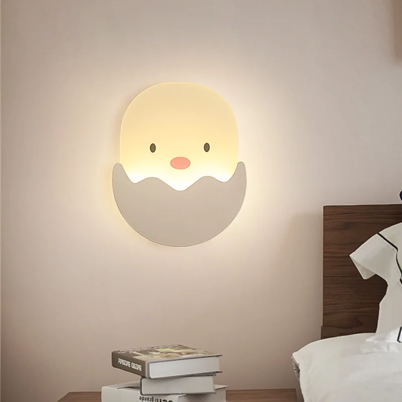 

modern Children's wall lamp Led bedside wall lamp AC110-240V 8W bedroom light fixture Home lighting Living room children's room