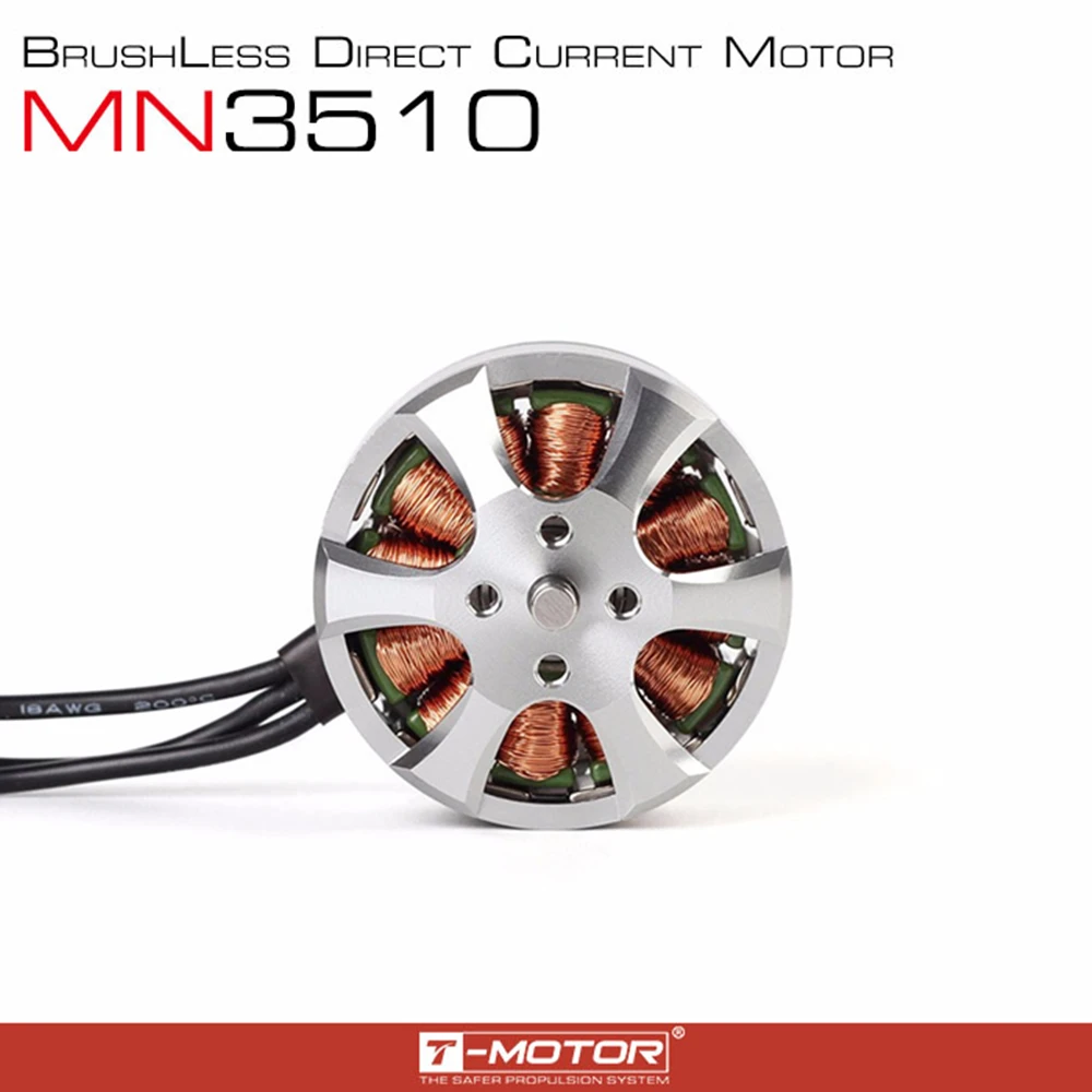 T-Motor MN3510 KV360 KV630 KV700 For Multirotor RC Aircraft electric Motor Hexacopter CE Approval Brushless Motor