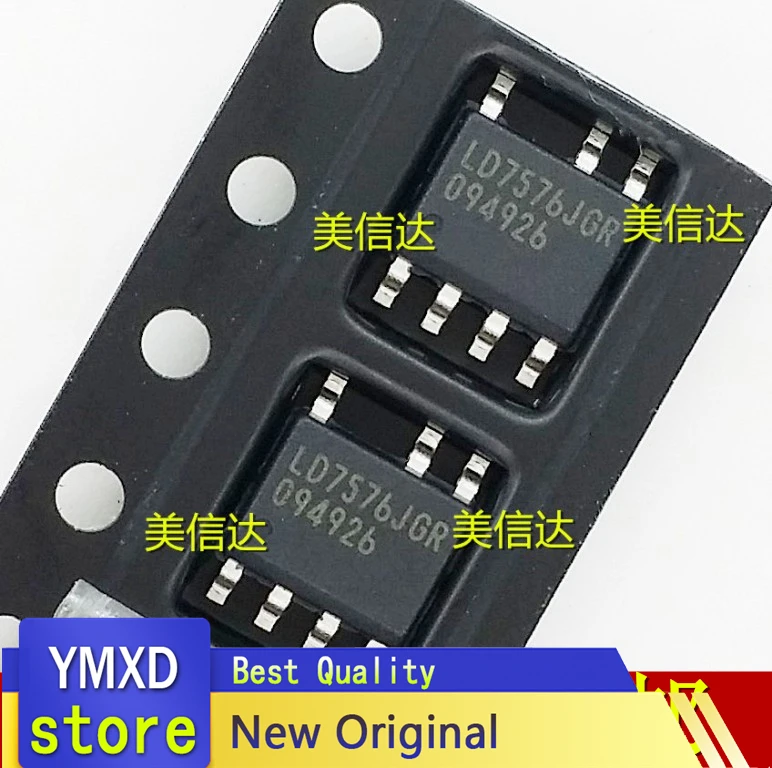 10pcs/lot LD7576JGR LD7576 New Original LCD Power Management Chip Patch SOP7 Feet