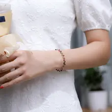 Natural Stone Tourmaline Bracelet for Women #4