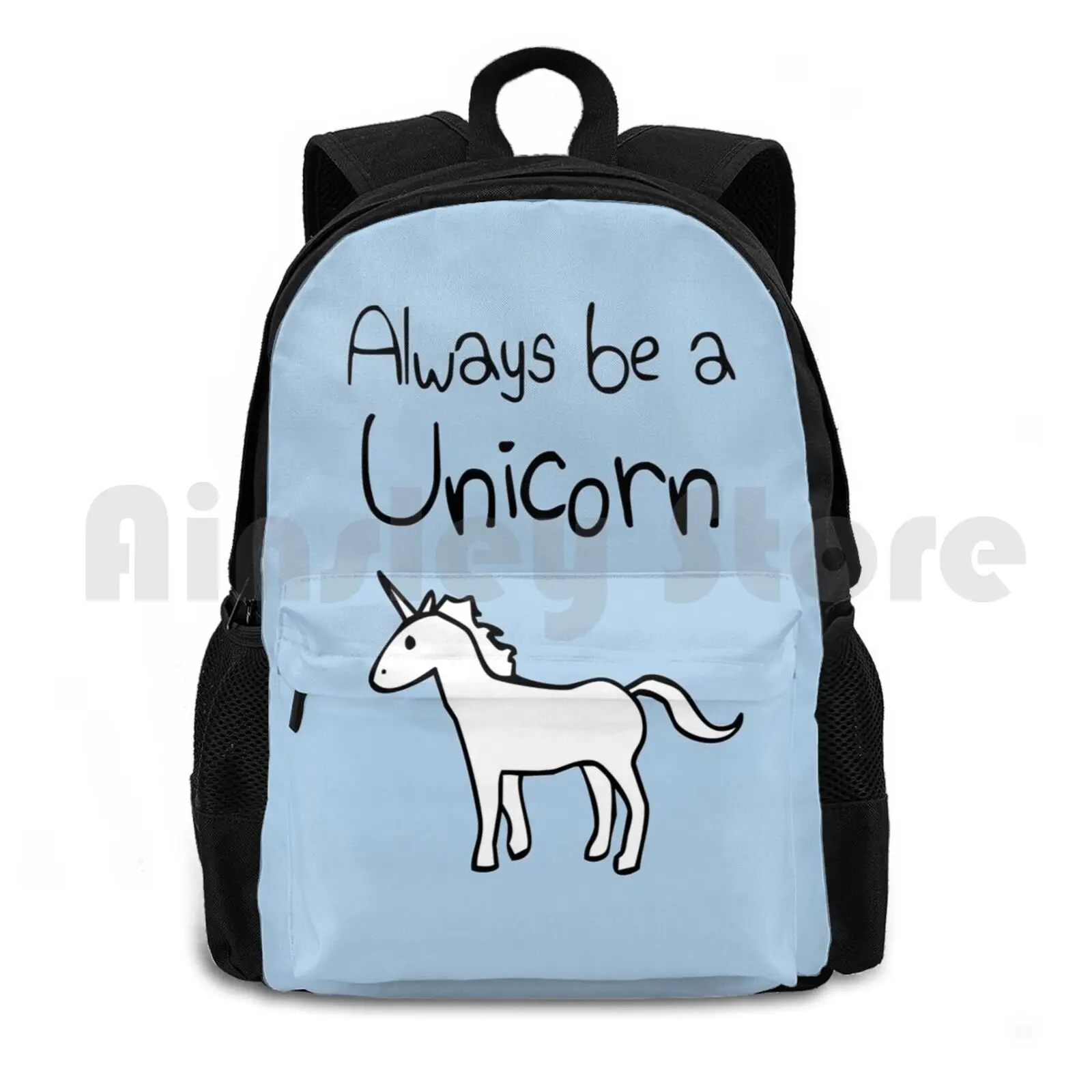 Always Be A Unicorn Outdoor Hiking Backpack Riding Climbing Sports Bag Always Be Yourself Unicorn Unicorns Magic Fantasy