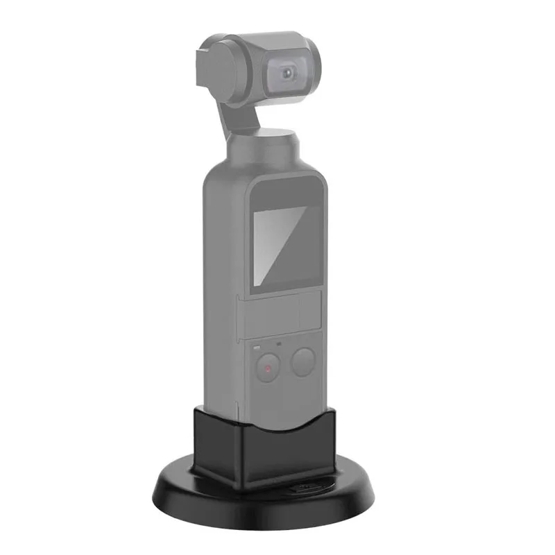 Silicone Bottom Bracket Stand Desktop Mount Base Holder for DJI Osmo Pocket Camera Handheld Stabilizer Base Mounting Stand