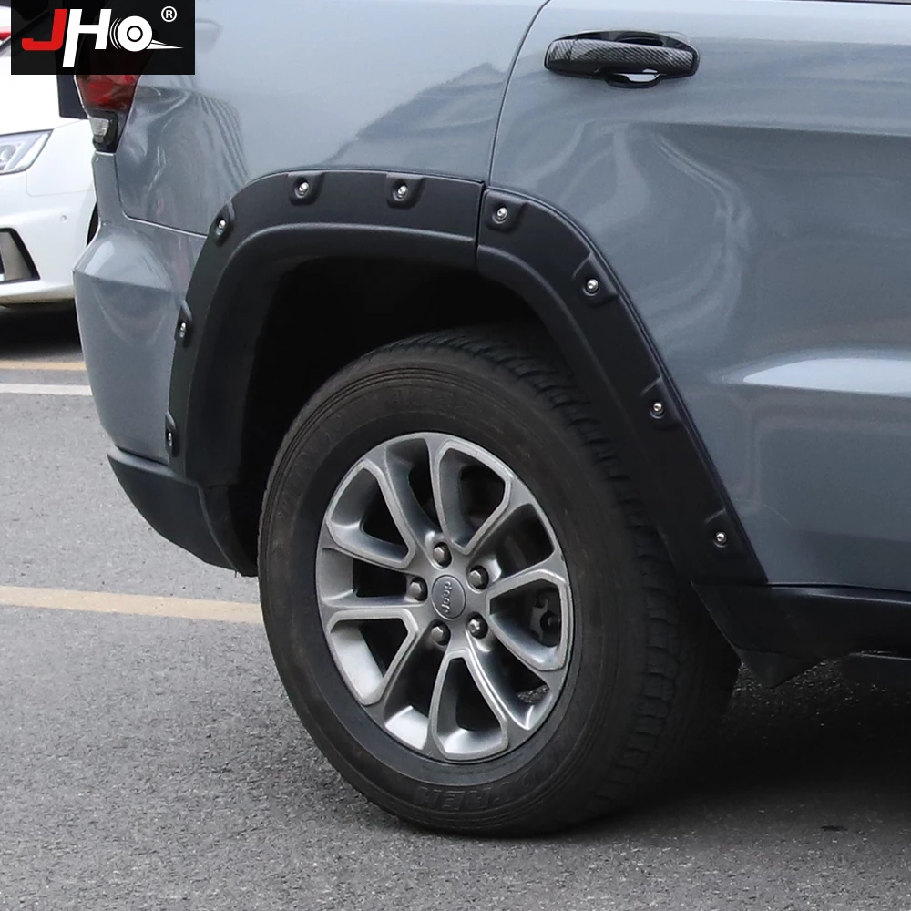 JHO Offroad Driving Car Fender Flares Kit for Jeep Grand Cherokee 2011-2020 Limited 2018 2017 2019 2016 2015 2014 Accessories