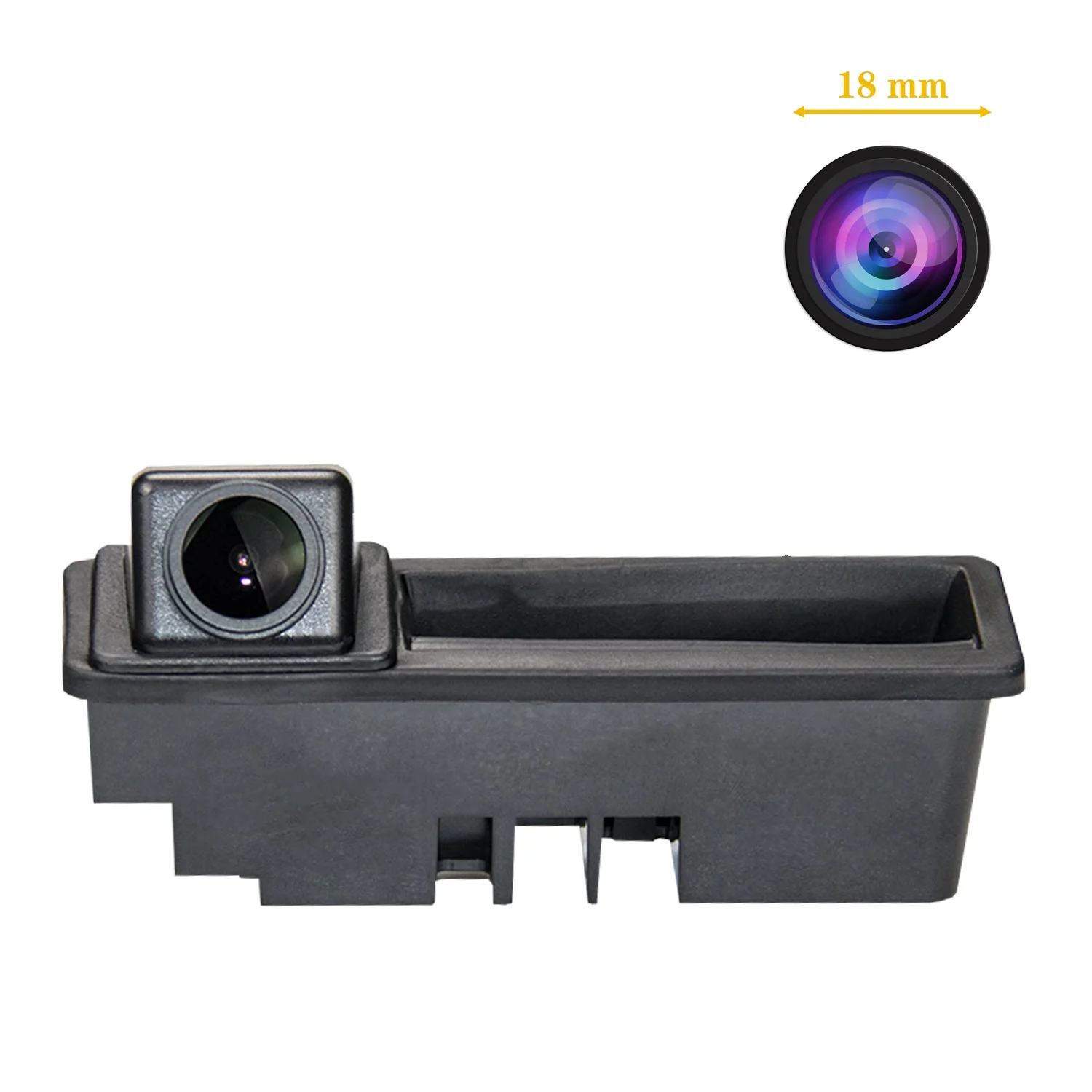 

HD 1280*720P Handle Parking Camera for Audi A4 B7 2005-2008 AUDI A3 2009-2015 A6 4F Q7 4L0,Rear View Night Vision Backup Camera