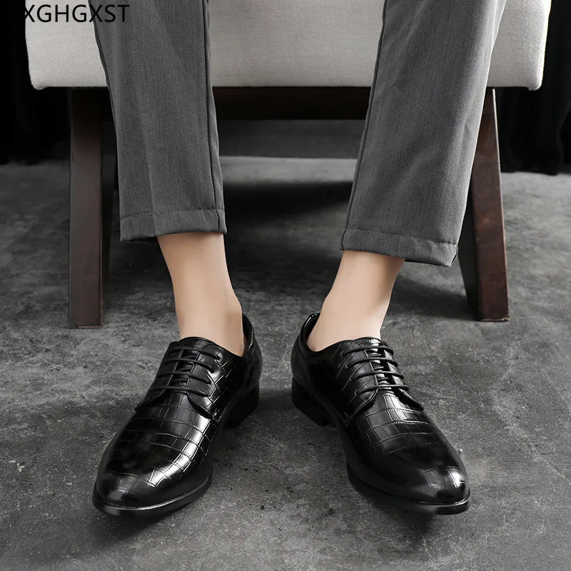 Business Suit Formal Shoes Men Italiano Wedding Dress Oxford Shoes for Men Office 2024 Dress Shoes Mens Fashion Coiffeur Sapatos