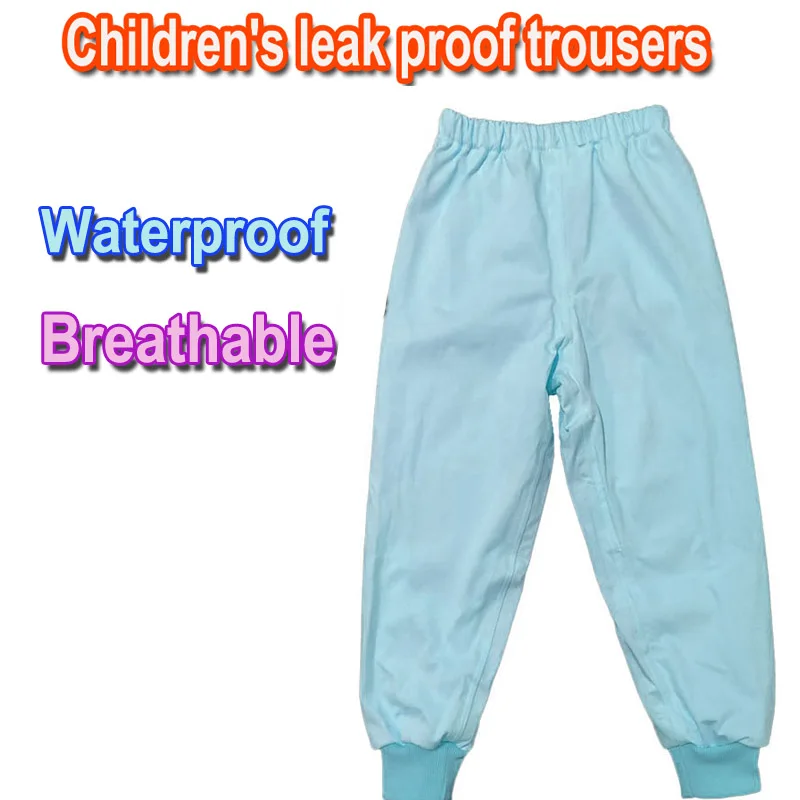 XL Children Waterproof Diaper Pants Enuresis Care Trousers Boy Girl Breathable Washable Leakproof Cotton Prevent Embarrassed