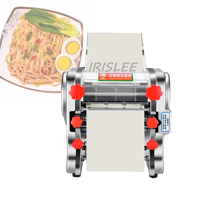 

Commercial Automatic Electric Pressing Surface Kneading Machine Stainless Steel Rolling Noodle Pressing Dough Dumpling Machine