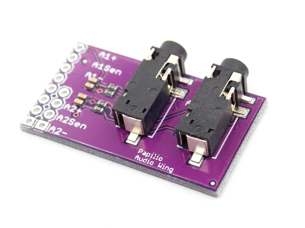 CJMCU audio block dual channel MP3 3.5mm stereo headphone video microphone interface module