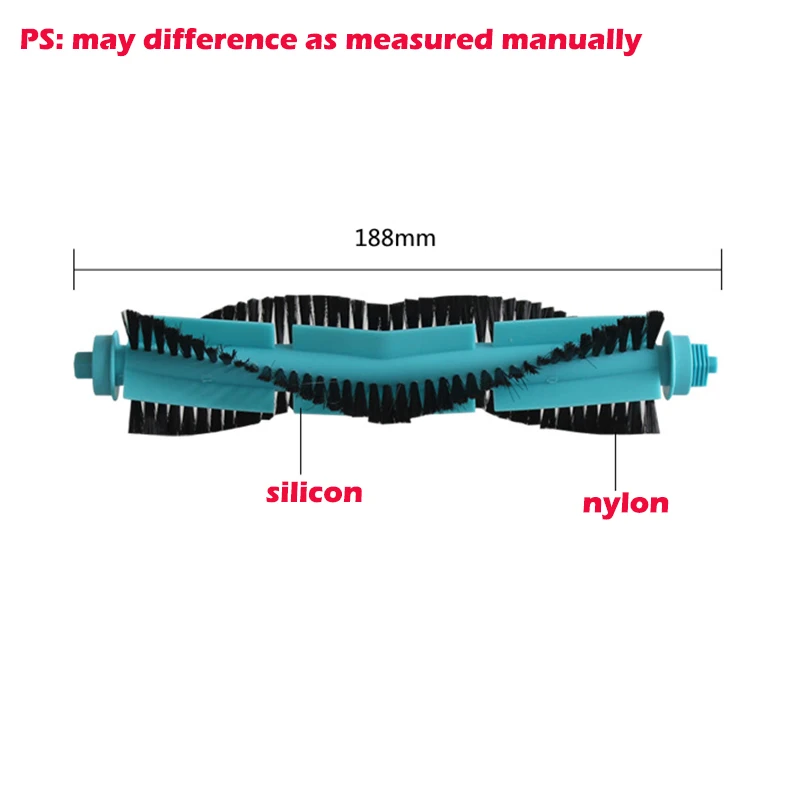 Main Roller Brush Parts For XIAOMI MIJIA STYJ02YM / Cecotec Conga 3490 Viomi V2 PRO V3 SE MI Robot Vacuum-Mop Pro  Accessories