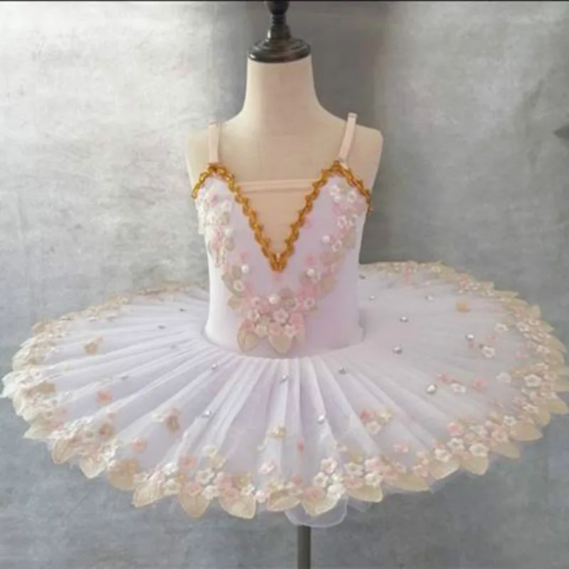 Ruoru-Tutu de Ballet Professionnel pour Fille et Adulte, Costumes de brev, Robe