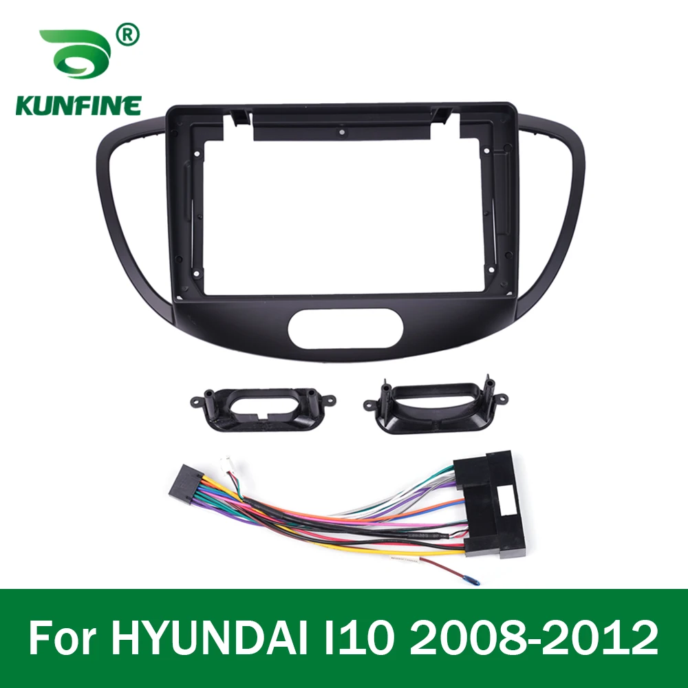 

Автомобильный GPS-навигатор, стерео для HYUNDAI I10 2008-2012, радиоприемник, панель, рамка, подходит для 2Din, 9 дюймов, экран головного устройства