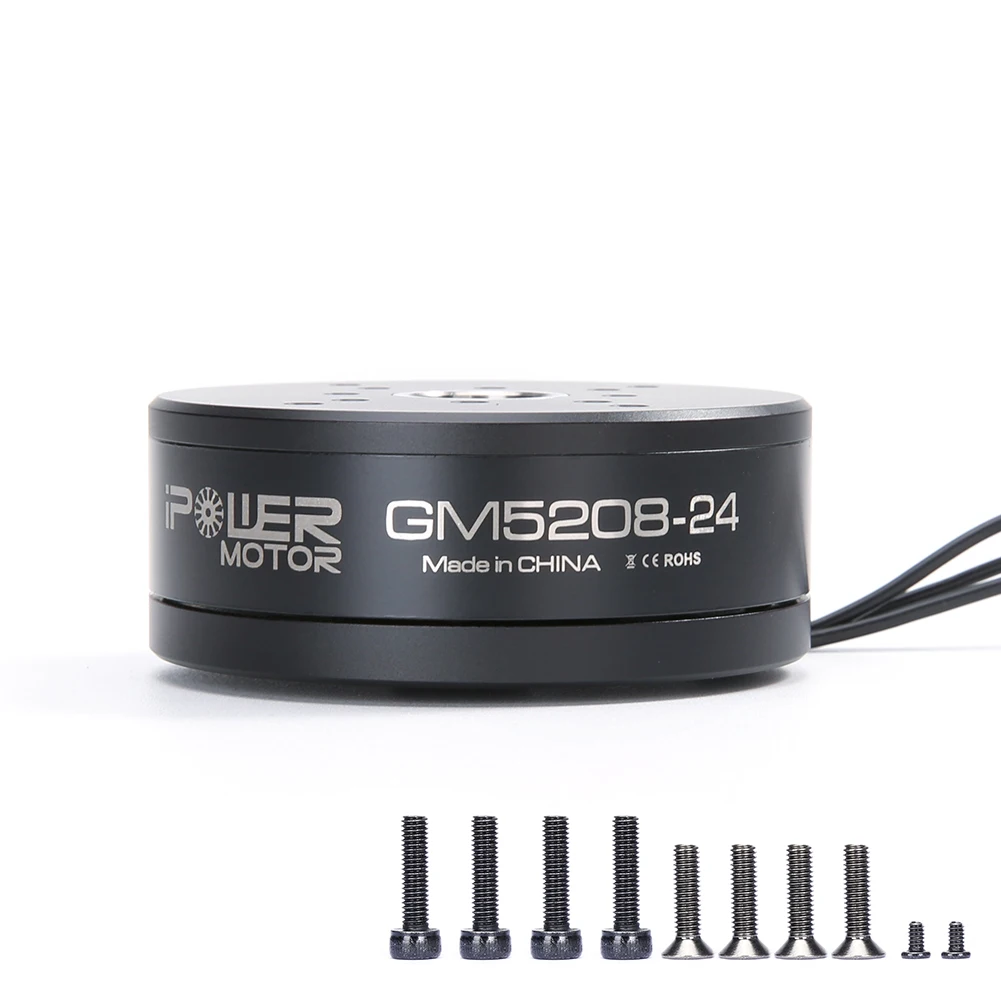 iFlight iPower GM5208-12 GM5208-24 Brushless Gimbal Motor 12.6mm Shaft UAV pod thumbnail 5