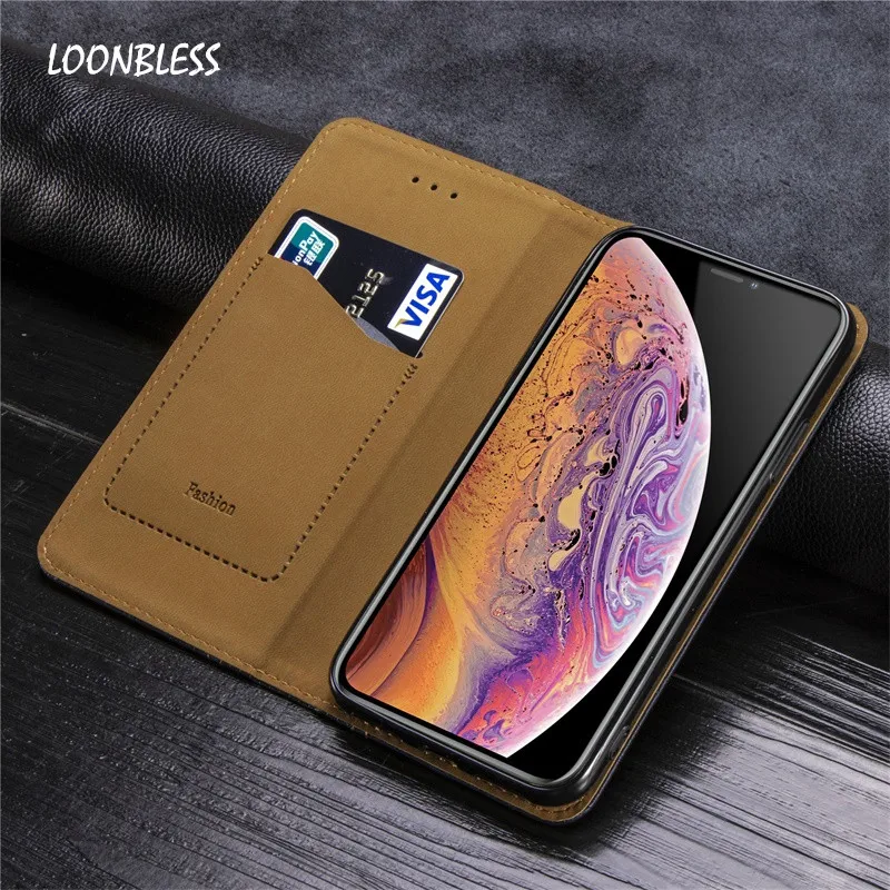 Flip magnet case For Huawei Honor 9C Case Honor 9C Back Skin Leather Phone Cover For Huawei Honor 9C 9 C Honor9C AKA-L29 case