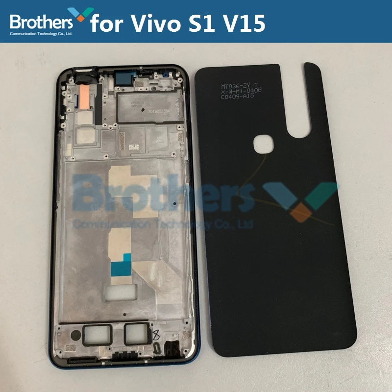 for Vivo S1 V15 Front Frame LCD Frame Brand New Original Front Housing for Vivo S1 V15 LCD Bezel Phone Replacement Top AAA Pink