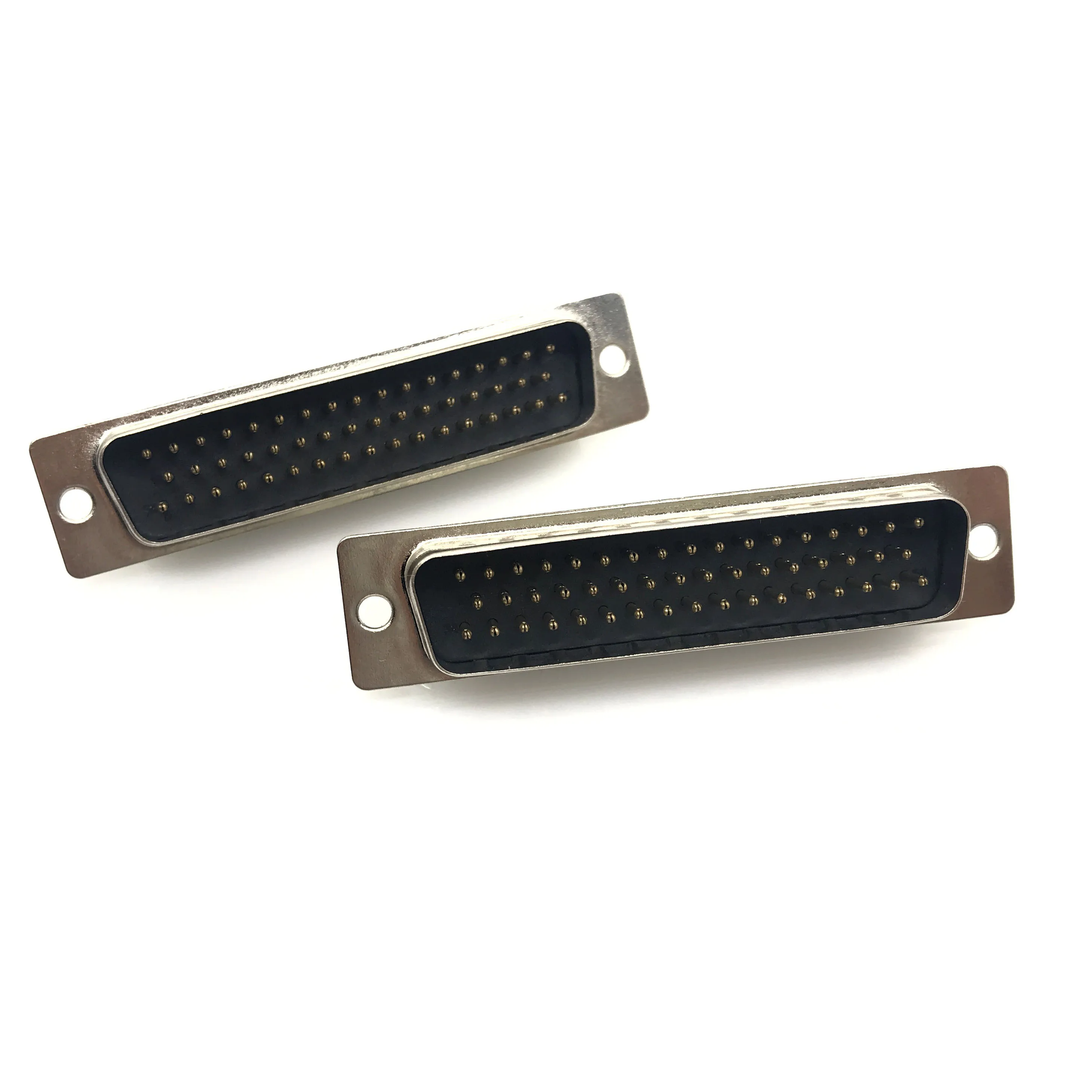 10Pcs DB50 3 Row hole Female/Male D-SUB Connector RS232 serial port socket DB adapter VG view 3