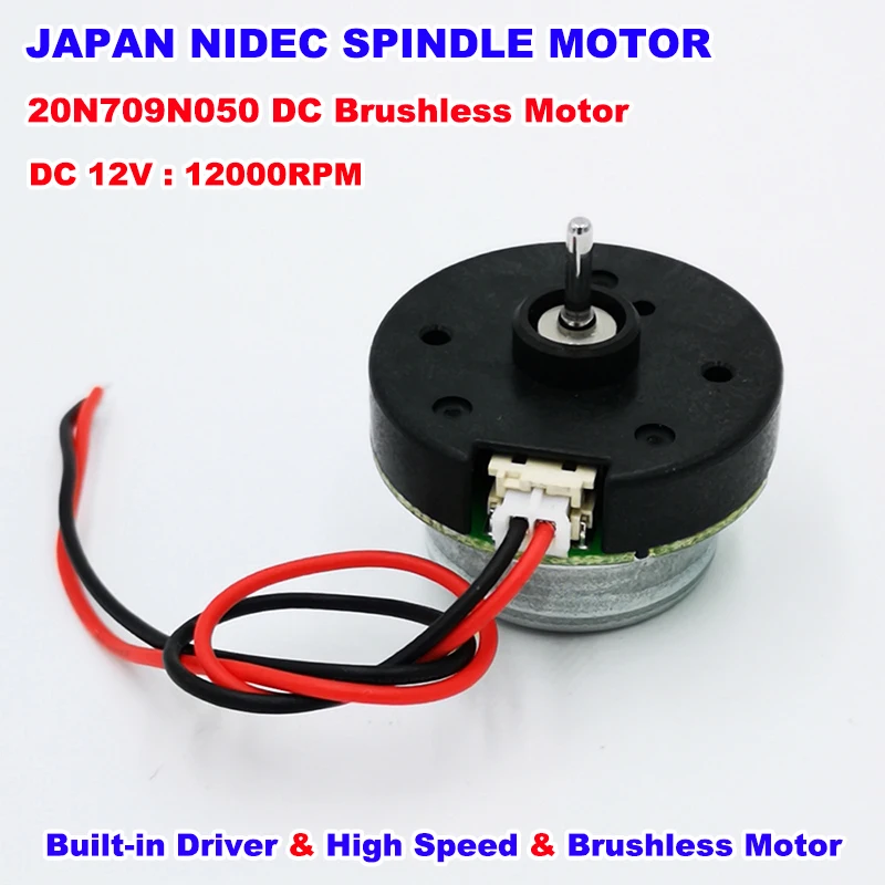 Japan Nidec Outer Strong Magnetic Rotor Brushless Spindle Motor