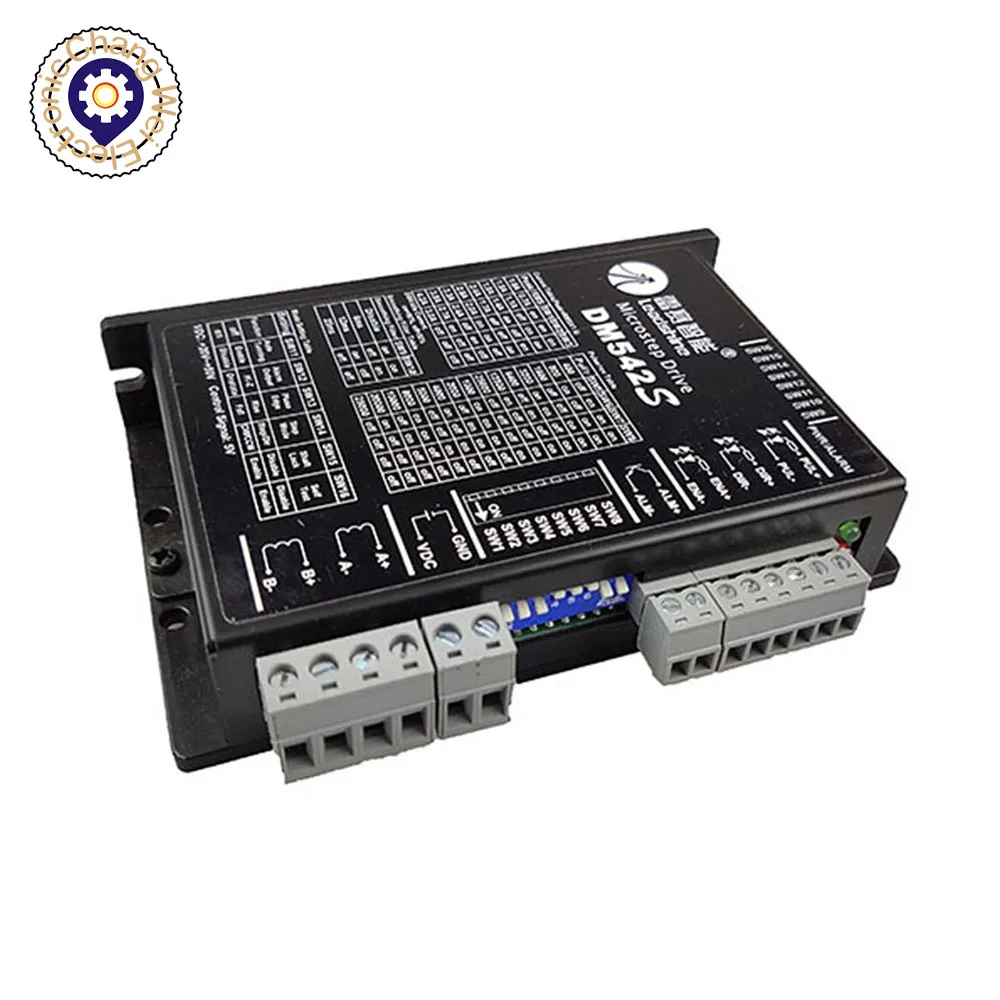 

New Arrival Leadshine DM542S Updated from DM542 WITH STRONGER ANTI-INTERFERENCE FUNCTION MORE STEADY Stepper Drive 48VDC 4.2A