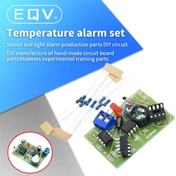 Temperature buzzer kit acousto-optic alarm parts DIY circuit student experiment training parts