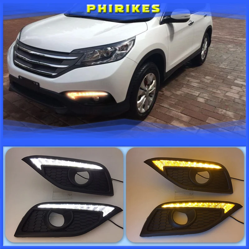 

Turn Signal Light style Relay 12V car LED DRL Daytime Running Lights fog lamp For Honda CRV CR-V 2012 2013 2014