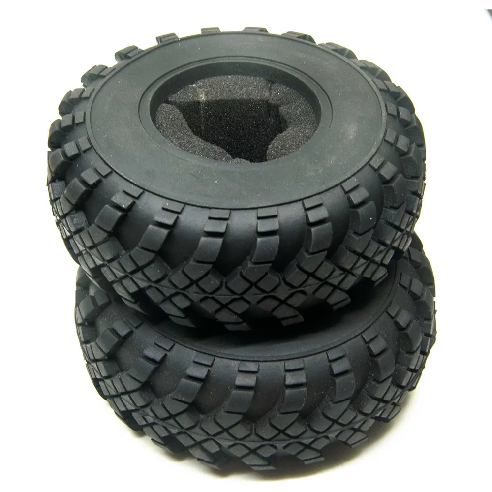 YEAHRUN 2.2 Cal 130mm gumowe opony do kół dla Axial SCX10 TRX4 1/10 RC Rock Crawler części zamienne do samochodów