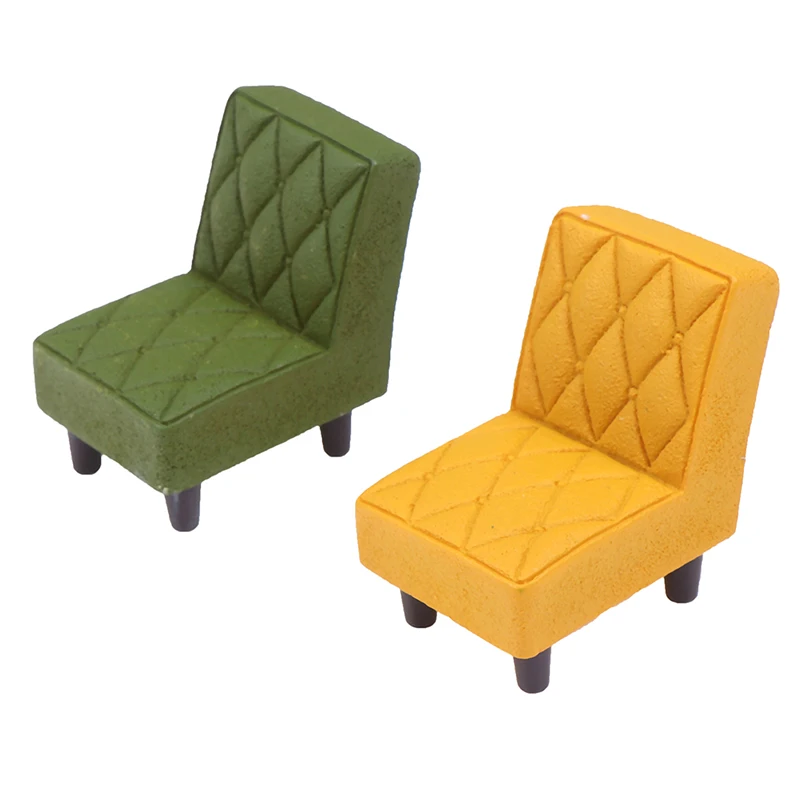 كرسي أريكة صغير تقليد ، أثاث ، نموذج دمية ، منزل دمية ، ملحقات مصغرة 1:12