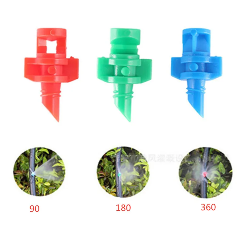 

1Pack Refraction spray nozzle 360 degree irrigation mist drip plant sprayer large area Garden construction site Sprinkle tool