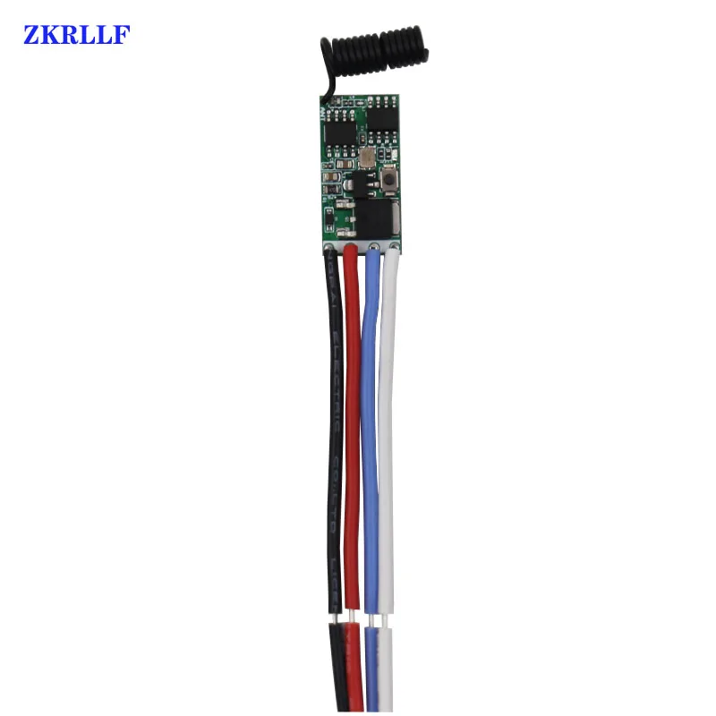 433mhz DC 3.6V 5V 9V 12V 24V 1CH Mini przekaźnik bezprzewodowy RF pilot zdalnego sterowania przełącznik LED lampa kontroler mikro odbiornik nadajnik