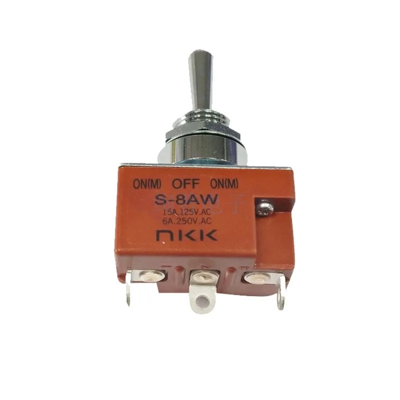 

S-8AW S8AW SPDT (On)-Off-(On) 3-speed Toggle Switch NKK