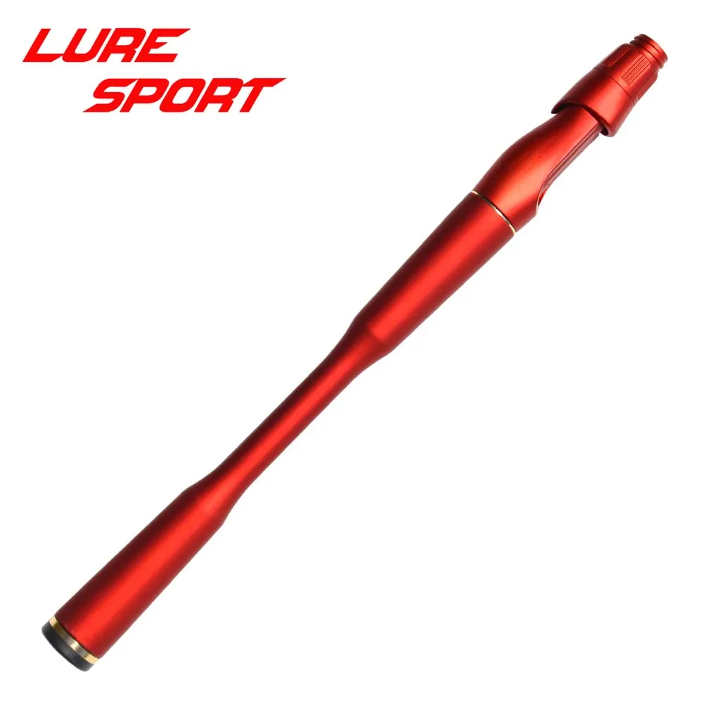 

LureSport 26cm Red Rubber Paint Carbon Grip HDS Reel Seat set Rod Building Component Handle Rod Repair DIY