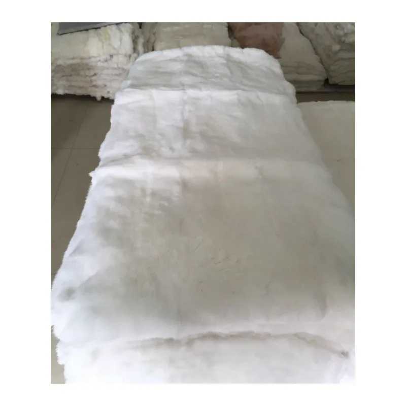 Genuine Nature Rex Rabbit Fur 50cm*110cm Piece Decorate Blanket Mattress