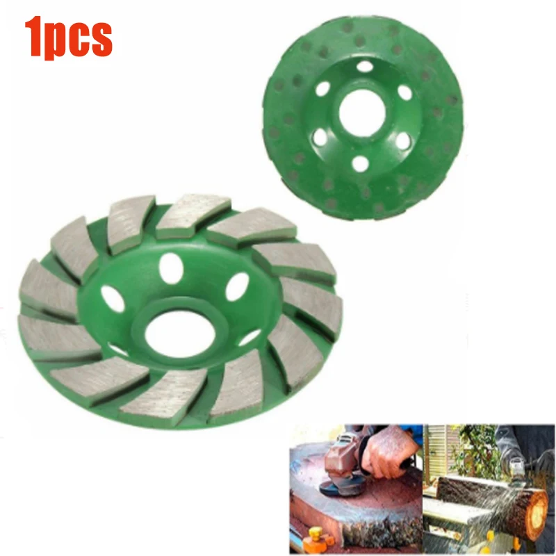 1 pz mola disco intaglio del legno disco ciotola forma tazza abrasiva calcestruzzo granito pietra ceramica disco da taglio utensile elettrico