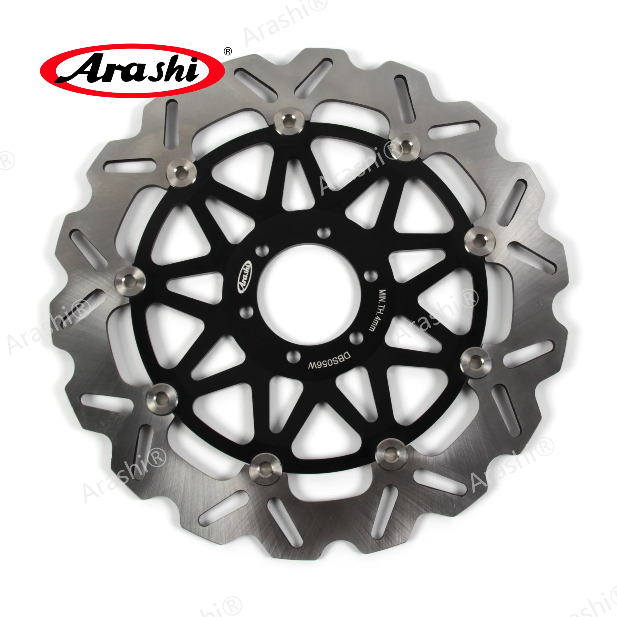 ARASHI CNC Full Floating Front Rear Brake Rotors Disc Disk Plate For YAMAHA FZR1000 EXUP 1990 1991 1992 1993 1994 1995 FZR 1000