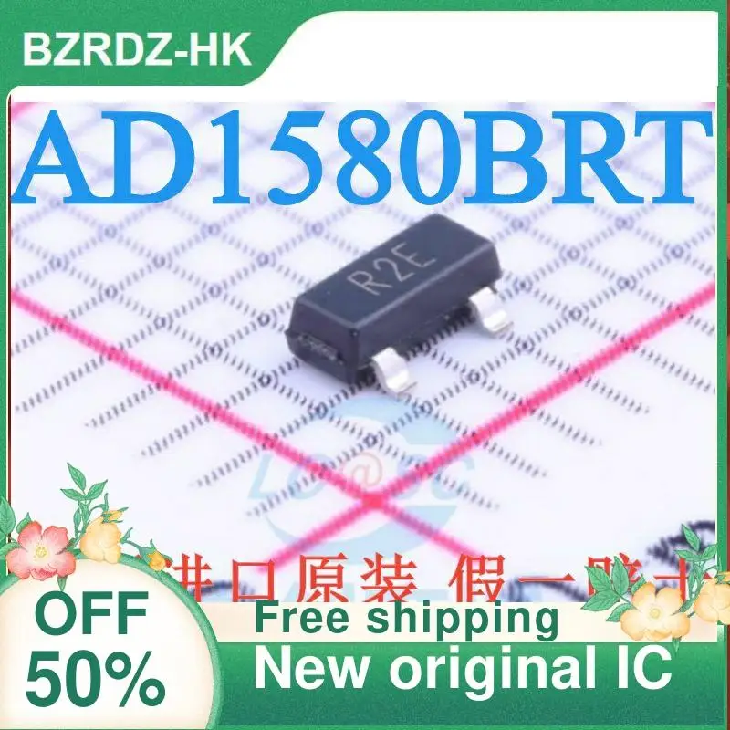 

2-10PCS/lot AD1580BRTZ AD1580BRT SOT-23 R2E New original IC