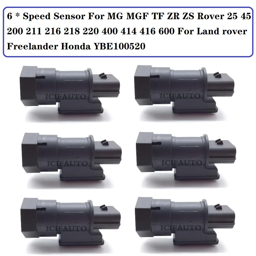 YBE100520 Speed Sensor for MG MGF TF ZR ZS Rover 25 45 200 211 216 218 220 400 414 416 600 for Land rover Freelander for Honda